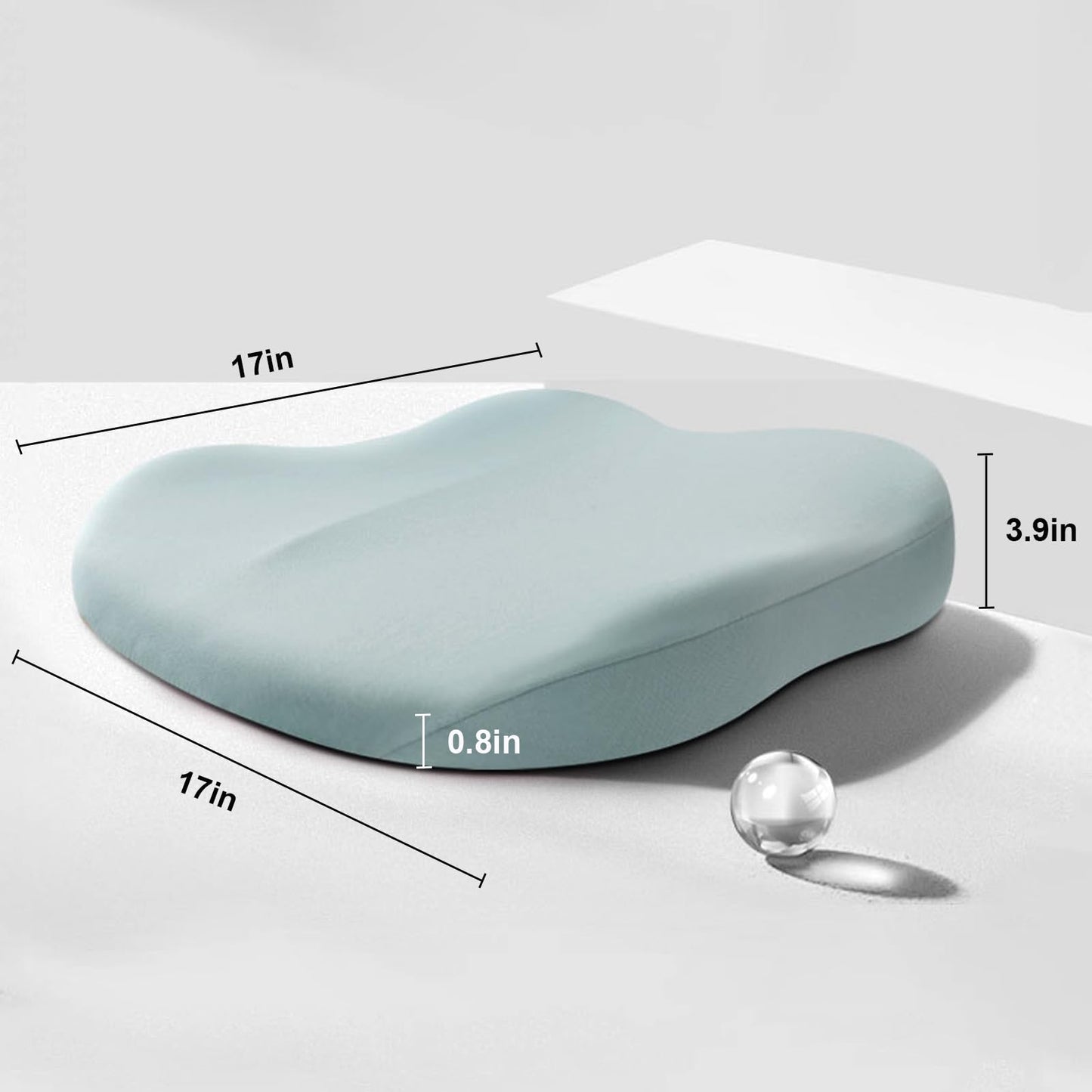 Rehausseur de Siège Auto Confortable pour Adultes – Conduite Ergonomique et Sécurisée