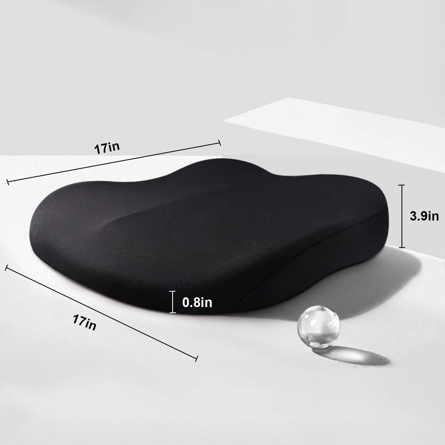 Rehausseur de Siège Auto Confortable pour Adultes – Conduite Ergonomique et Sécurisée