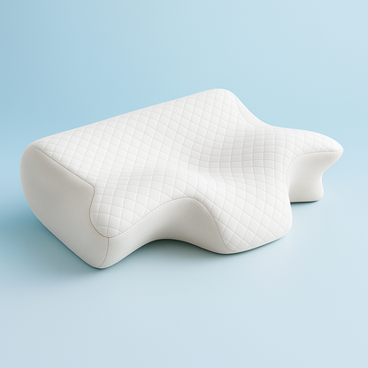 Alignova™ – Oreiller Cervical Ergonomique à Mémoire de Forme 2 en 1