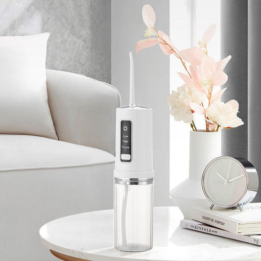 AquaBright™ – Hydropulseur Dentaire Portable pour un Nettoyage Complet
