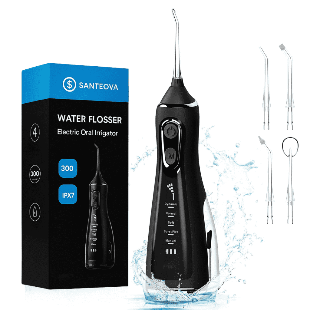 Aquadyn™ – Jet Dentaire Hydropulseur avec 5 Modes de Pression
