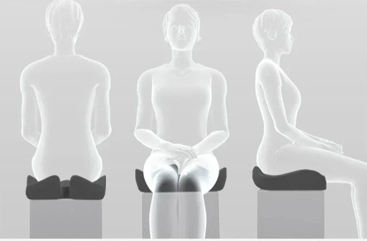 ErgoConfort™ – Coussin d'Assise à Soulagement de Pression