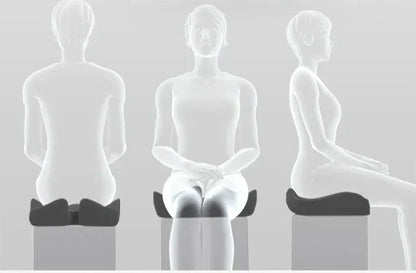 ErgoConfort™ – Coussin d'Assise à Soulagement de Pression