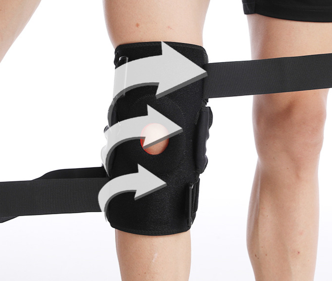 FlexiKnee™ – Genouillère Stabilisatrice | Maintien & Confort Dynamique
