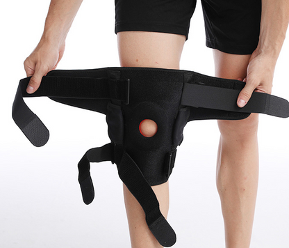 FlexiKnee™ – Genouillère Stabilisatrice | Maintien & Confort Dynamique