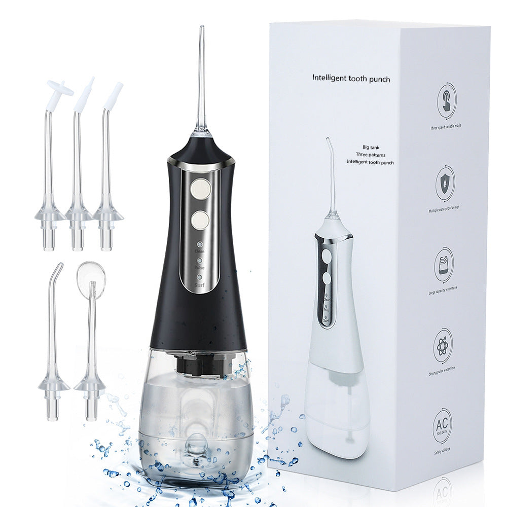 HydroGleam™ – Hydropulseur Dentaire Portable pour un Nettoyage en Profondeur