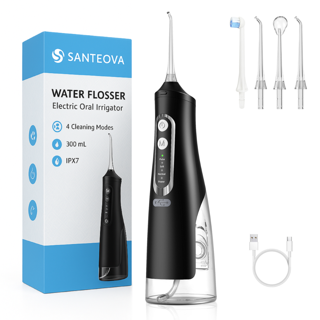 Hydrova™ – Jet Dentaire Portable IPX7 Rechargeable