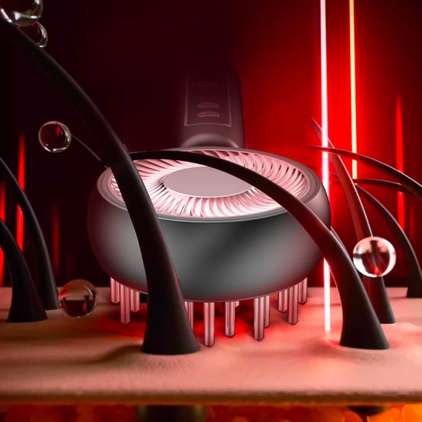 ScalpEase™ – Brosse Massage Cuir Chevelu Antistress & Stimulation Capillaire